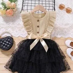 tior Girls Round-Neck Fit & Flare Dress-picture-34