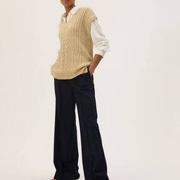 Cotton Rich Knitted Vest-23