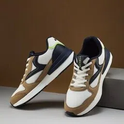 Women Colourblock Lace-Up Casual Shoes-image-40