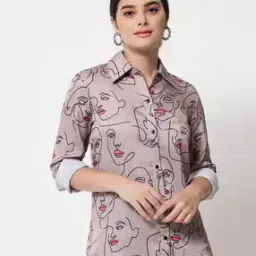 leia Women Printed Regular Fit Shirt-picture-46