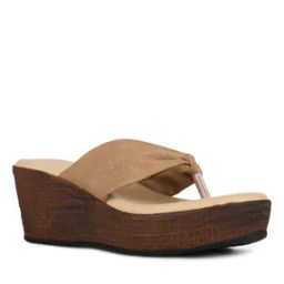 Women Thong-Strap Slip-On Wedges-image-45
