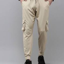 Men Mid-Rise Cargo Track Pants-picture-20