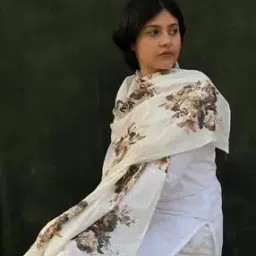 Women Floral Print Stole-picture-23