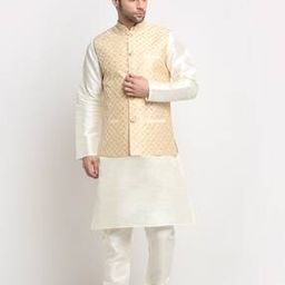 Men Embroidery Nehru jacket-image-111
