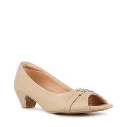 Women Slip-On Pumps with Metal Accent -image-81
