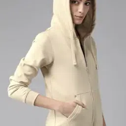 datalact Women Regular Fit Hoodie with Kangaroo Pockets-picture-27