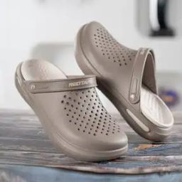 Men Round-Toe Slip-On Clogs-50