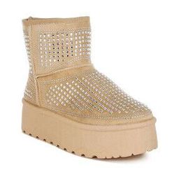 Women Embellished Round-Toe Booties-picture-16