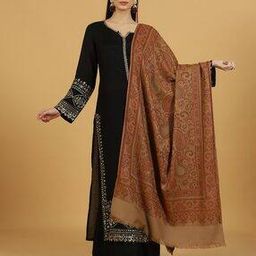 Women Western Wear Floral Stole-image-36