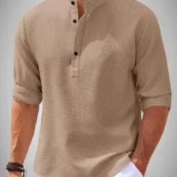 Men Popcorn Regular Fit Kurta-image-23