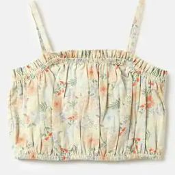 Floral Print Strappy Top-picture-35