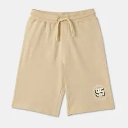 Boys Printed Shorts with Drawstring Waist-image-99
