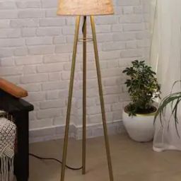 Metal Tripod Floor Lamp-47