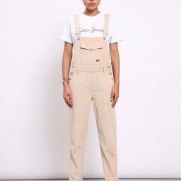 lee Women Typographic Print Dungaree with T-Shirt-picture-15