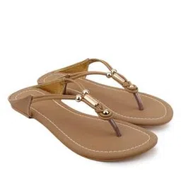 Slip-On Sandals with Metal Accent-image-18