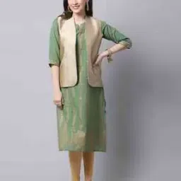 Textured Sleeveless Jacket-50