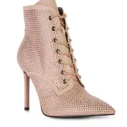  Women Ankle-Length Boots with Suede Upper-picture-17