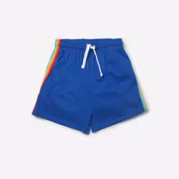 Shorts with Contrast Striped Taping-image-68
