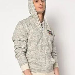 Brand Print Zip-Front Hoodie-image-57