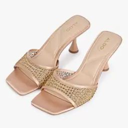 Women Regular Fit Chunky Heeled Sandals-10