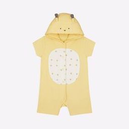 Panelled Rompers with Bunny Ears-19