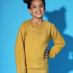 Girls Knitted Regular Fit Sweatshirt-picture-34