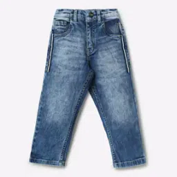 gini & jony Heavily Washed Straight Fit Jeans-picture-43