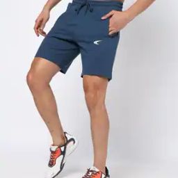Men Logo Print Regular Fit Shorts with Insert Pockets-picture-12