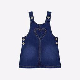 Lightly Washed Pinafore Dress-image-37