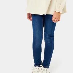 Light-Wash Skinny Fit Jeans-image-19