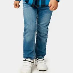 Mid-Wash Regular Fit Jeans-picture-36