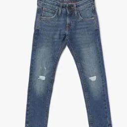 Boys Cashed Lightly Washed Slim Fit Jeans-picture-46