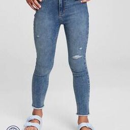 Girls Light-Wash Slim Fit Jeans-image-72