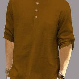 Men Mandarin Collar Short Kurta-image-24