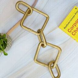 Celestial Bond Gold Chain Decor Showpiece-image-21
