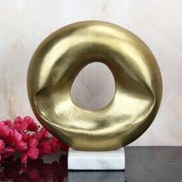 Gold Abstract Disc Artifact-image-0