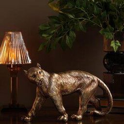 pure home and living Gold Polyresin Roaring Leopard-picture-43
