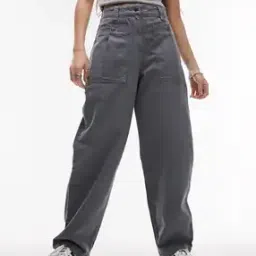 fery london Women Relaxed Fit Flat-Front Cargo Pants-picture-24