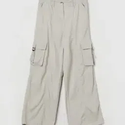 max Girls Mid Rise Wide Leg Trousers-picture-4