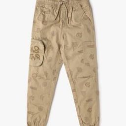 Novelty Print Joggers-image-60