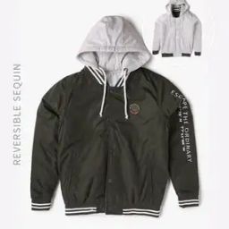 Boys Reversible Hooded Bomber Jacket-picture-22
