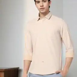 Men Checked Slim Fit Shirt with Patch Pocket-image-31
