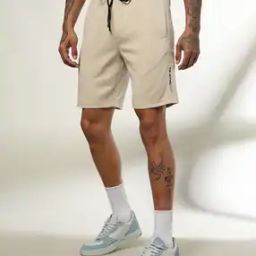 Men Regular Fit Knit Shorts-image-50