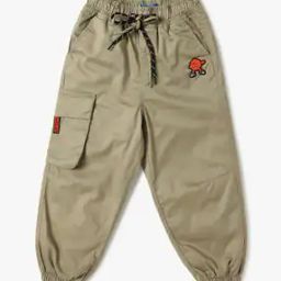 Boys Regular Fit Cargo Joggers-picture-21