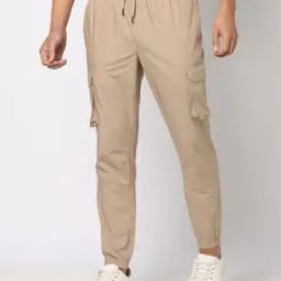 Men Cargo Joggers with Insert Pockets-image-54