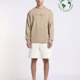 Men Embossed Relaxed Fit Sweatshirt-picture-18