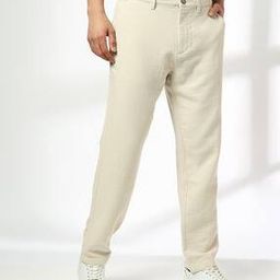 Men Slim Fit Flat-Front Chinos-picture-35