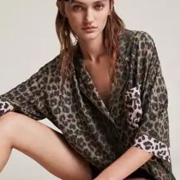 Esma Leopard Print Nightsuit Set-image-32