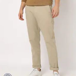 Straight Fit Flat-Front Chinos-image-89