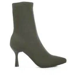 Mid Heeled Sock Boots-image-57